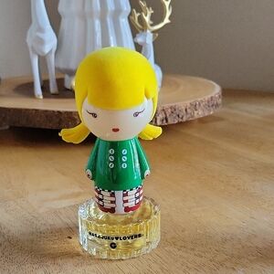 Harajuku Lovers Yellow and Green Perfume Bottle